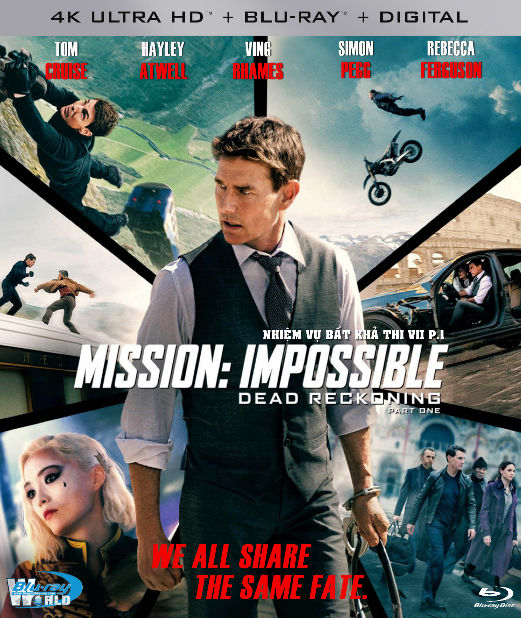4KUHD-919.Mission Impossible - Dead Reckoning Part One (2023)  - NHIỆM VỤ BẤT KHẢ THI VII P.1 4K66G (TRUE- HD 7.1 DOLBY ATMOS - DOLBY VISION) USA